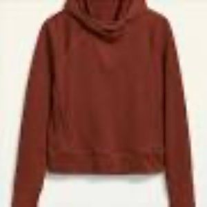 Unisex New w/tag Old Navy Cropped Copper Performance Hoodie Women's Size…